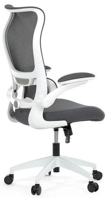 Autronic BONTEC Kancelárska stolička, hojdací mechanizmus, šedá sieťovina, KA-C807 GREY Farba: Šedá