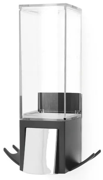 Dávkovač mydla Compactor Edge, 500 ml, čierna