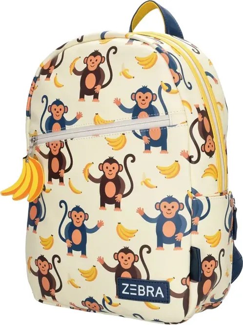 Béžový batoh do školy „Monkey“