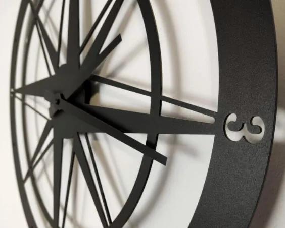Kovové hodiny Compass 70 cm