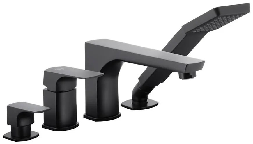 Batéria vaňová 4-otvorová Mokait Black