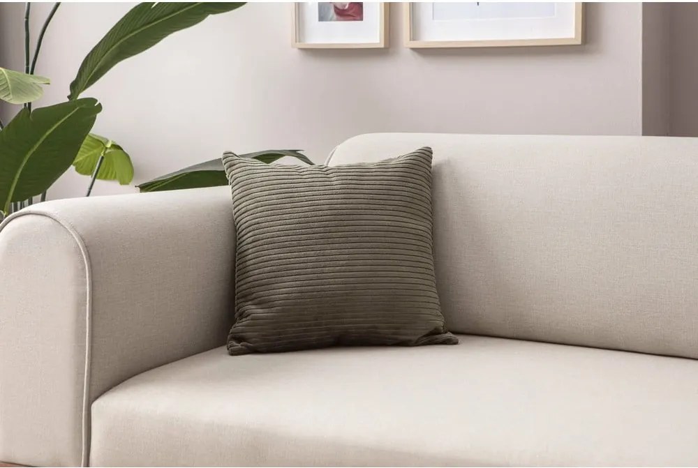 Menčestrové obliečky na vankúše v súprave 2 ks 43x43 cm – Mioli Decor