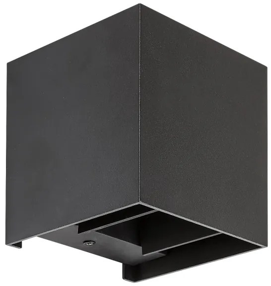 Rabalux 7396 - Vonkajšie nástenné svietidlo SOLIN 1xG9/42W/230V IP54 čierna