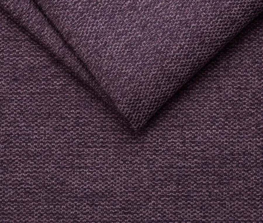 Rohová sedacia súprava Scala, hroznová ružovo-fialová látka, ľavý roh