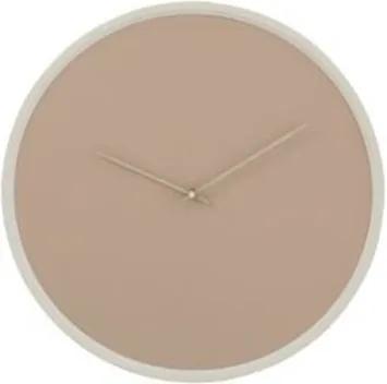 Béžové nástenné hodiny Perrine - Ø 30 * 4 cm