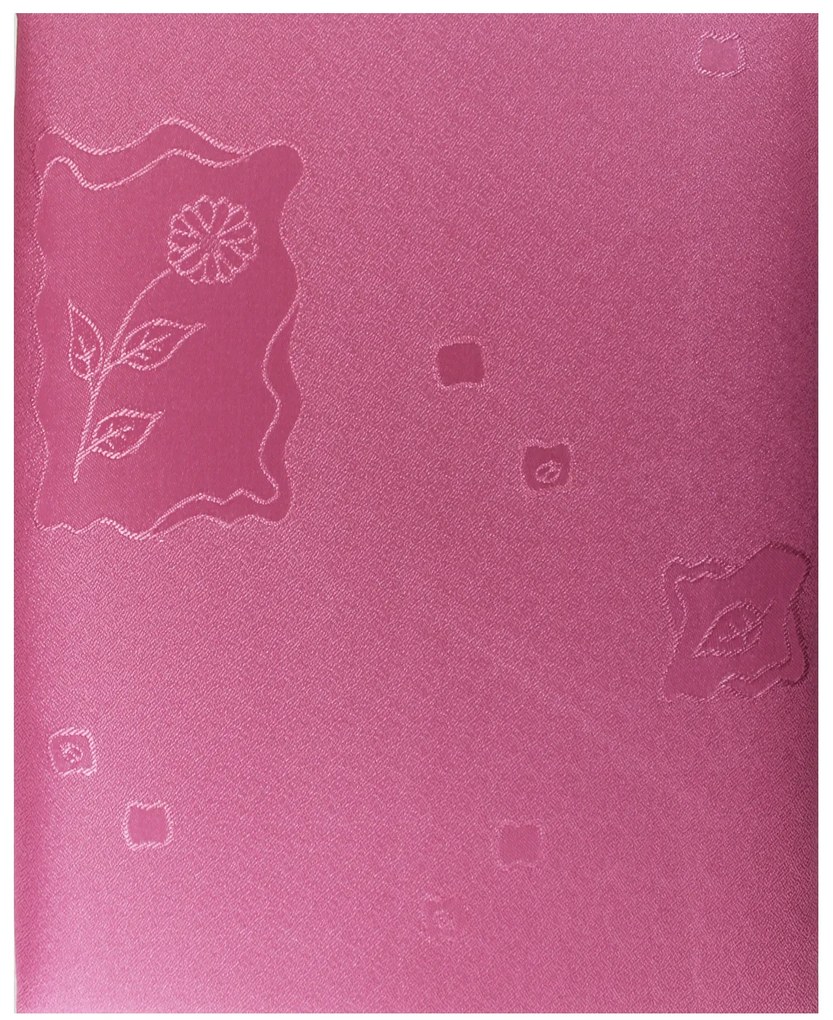 EmaHome - Obrus s ochranou proti škvrnám 130x160 cm / ružový so vzorom