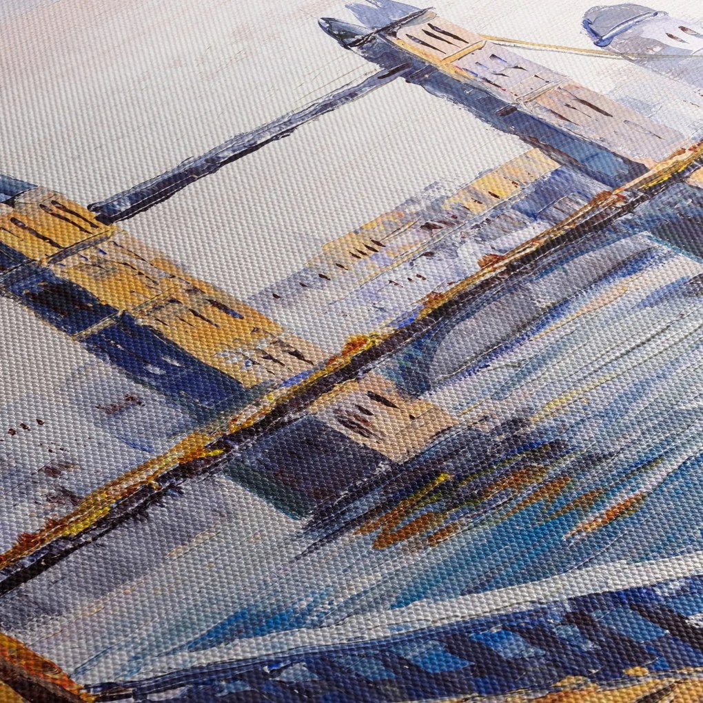 Obraz - Maľba mesta (90x60 cm)