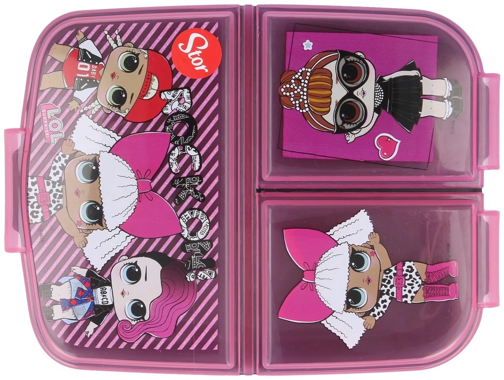 Multibox na desiatu L.O.L. Surprise s 3 priehradkami