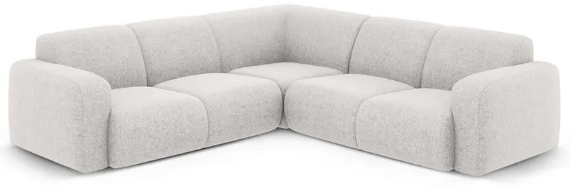 Svetlosivá rohová pohovka (variabilná/do L) Molino – Micadoni Home