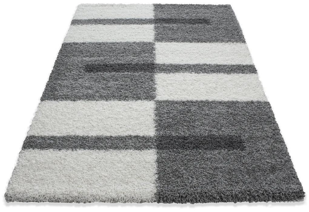 Ayyildiz koberce Kusový koberec Gala 2505 lightgrey - 80x250 cm