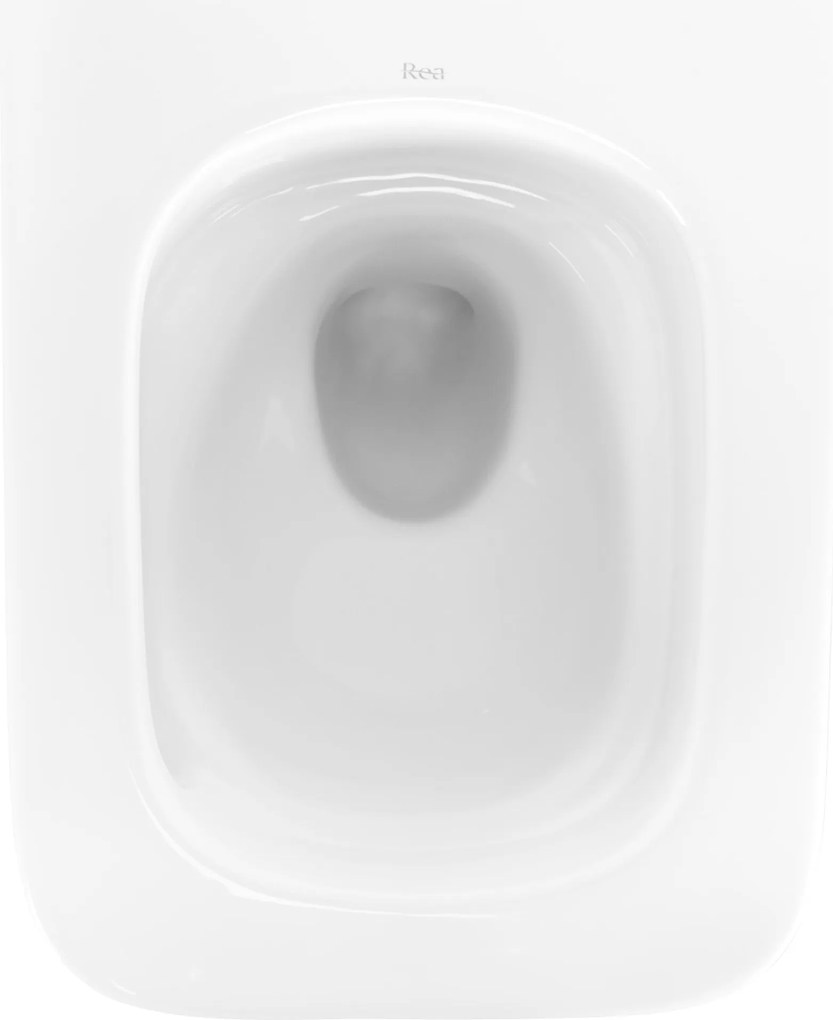 Závesná WC misa so SoftClose sedadlom REA Dexter Tornado, biela