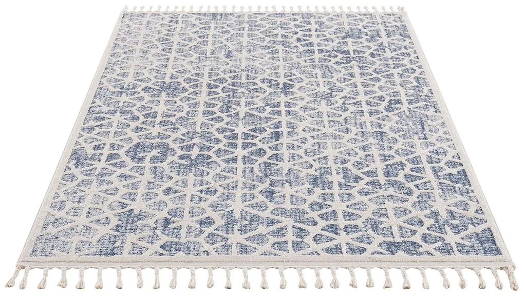 Dekorstudio Moderný koberec ART 1271 modrý Rozmer koberca: 120x170cm