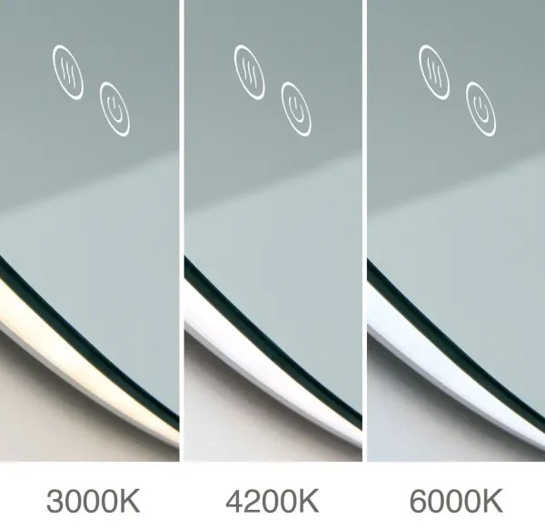 Orion - LED zrkadlo s podsvietením FOCUS LED/30W/230V 3000/4200/6000K pr. 100 cm IP44