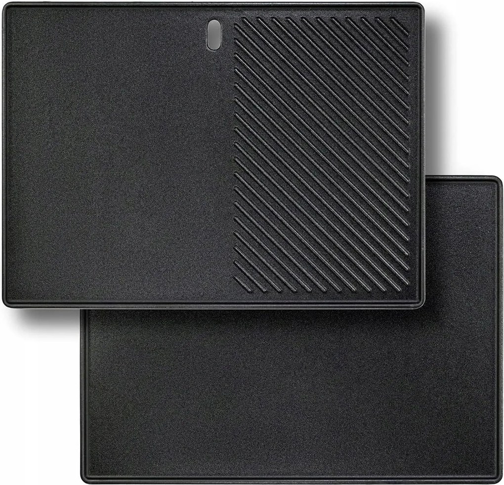 Liatinová grilovacia doska 43,5 x 31,5 cm pre plynový gril, obojstranná