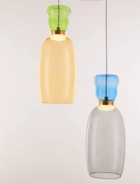 Dizajnový luster Pluma B
