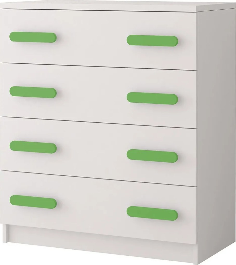 Komoda SCOUT - biela (viac variant)