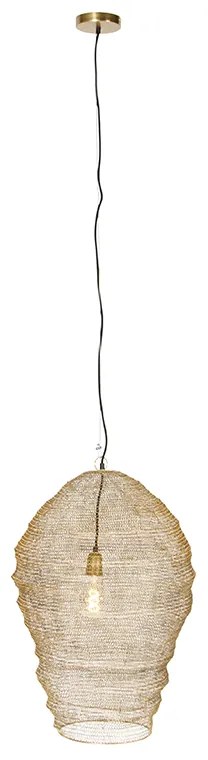Orientálne závesné svietidlo zlaté 70 cm - Nidum