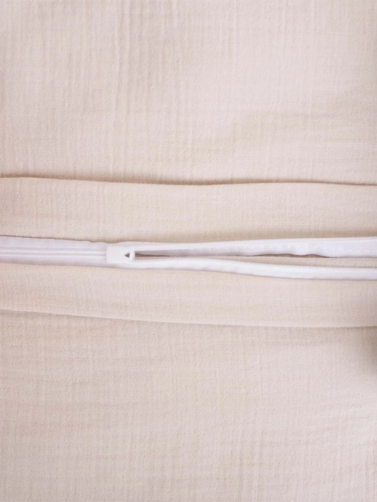 Mušelínová obliečka na vankúš 50 x 70 cm - Alexia prírodná