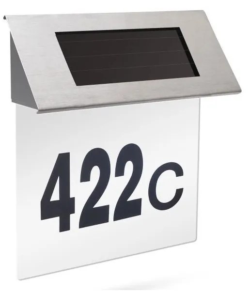 LED Solárne domové číslo LED/1,2V IP44