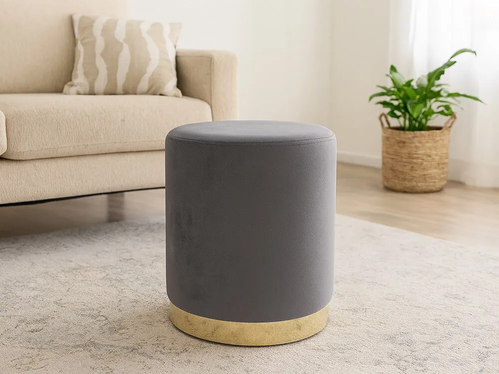 CH Taburetka Lena II - tmavosivá