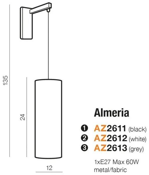 Azzardo nástenné svietidlo ALMERIA AZ2611