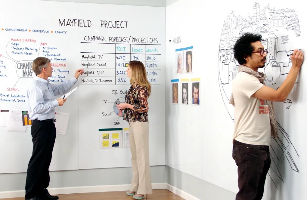 Popisovateľná fólia - Standard biela XXL