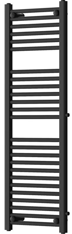 Mexen Mars, vykurovacie teleso 1200 x 400 mm, 439 W, bočné pravé a spodné pripojenie, čierna, W110-1200-400-00-70-S