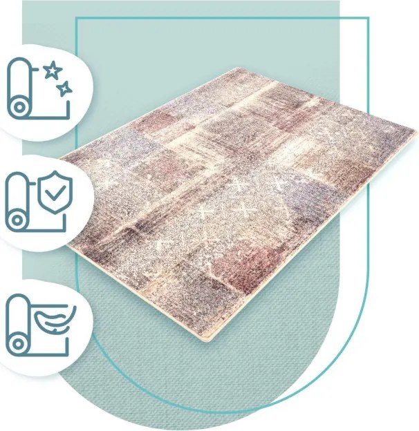 Koberec Agnella Isfahan Egeria pieskový