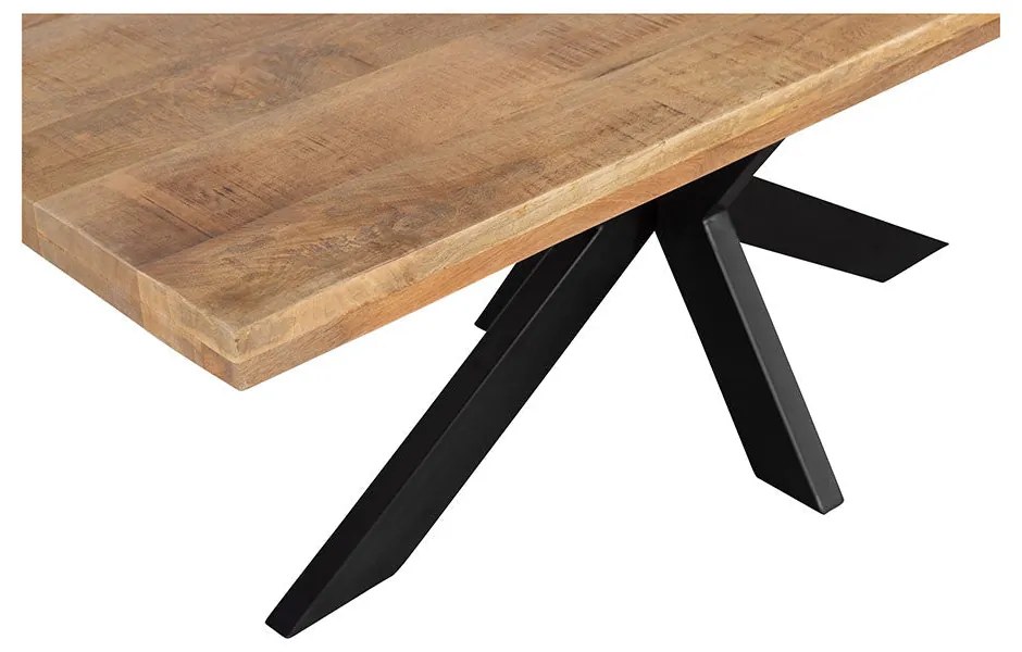 Jedálenský stôl z mangového dreva Memphis obdĺžnik 300x120 cm Mahom