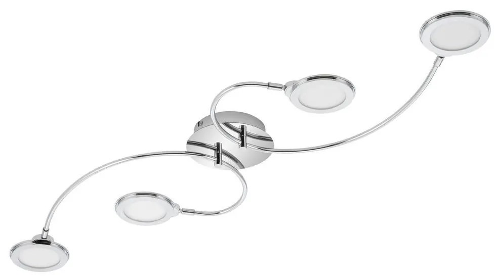 Briloner 3660-048 - LED Stmievateľný prisadený luster CIRCOLARE 4x LED/5W/230V