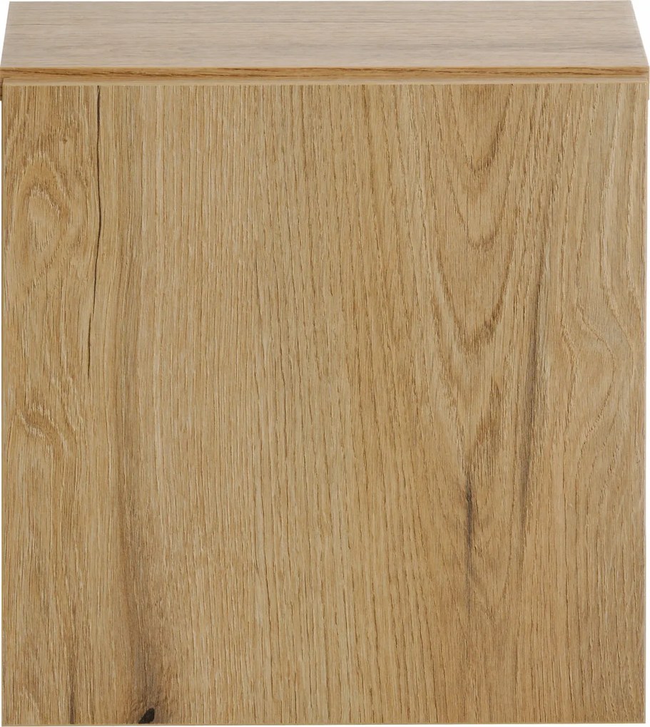 Comad Kúpeľňová skrinka závesná horná Qubik Nova Oak 30 dub coast evoke