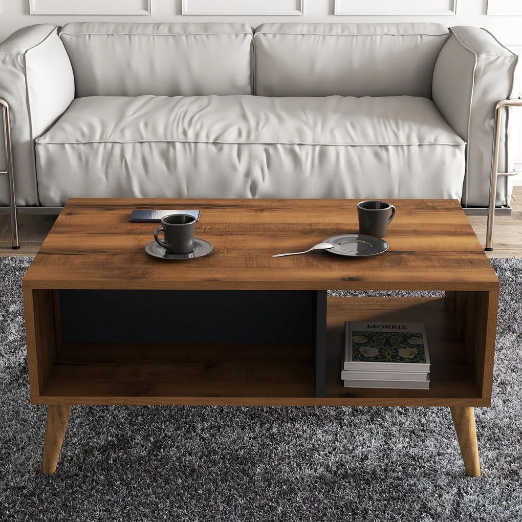 Konferenčný stolík Exxen Walnut