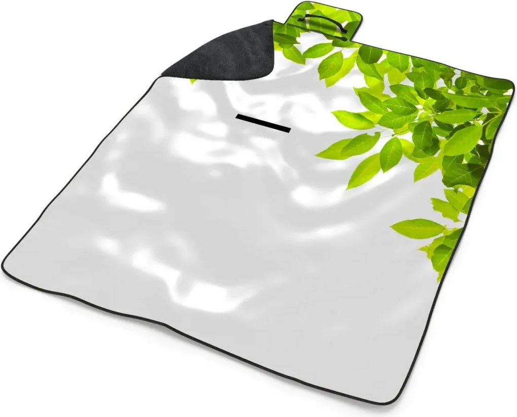 Sablio Plážová deka Listy: 200x140 cm