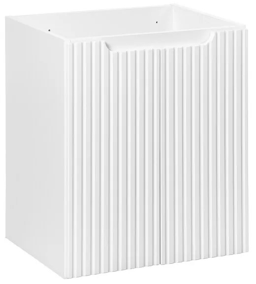 Závesná skrinka pod umývadlo Nova White II s doskou 50 cm biela/dub evoke