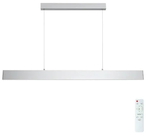 Brilagi - LED Stmiev. luster na lanku SLIMLINE LED/40W/230V 3000-6000K strieborná +DO