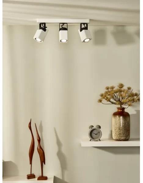 Lucide 33961/15/31 - LED bodové svietidlo ROAX 3xGU10/5W/230V biele