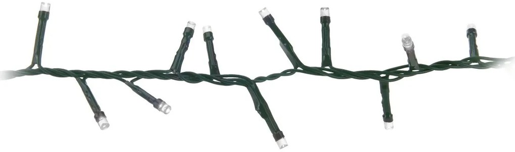 Svetelná vianočná reťaz Twinkle biela, 400 LED, M