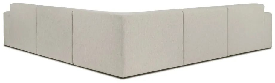 Béžová/krémovobiela rohová pohovka (variabilná) Roxy – Scandic