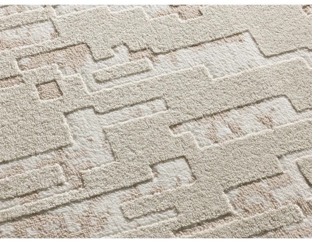 Krémový koberec 80x150 cm Baresa – Universal