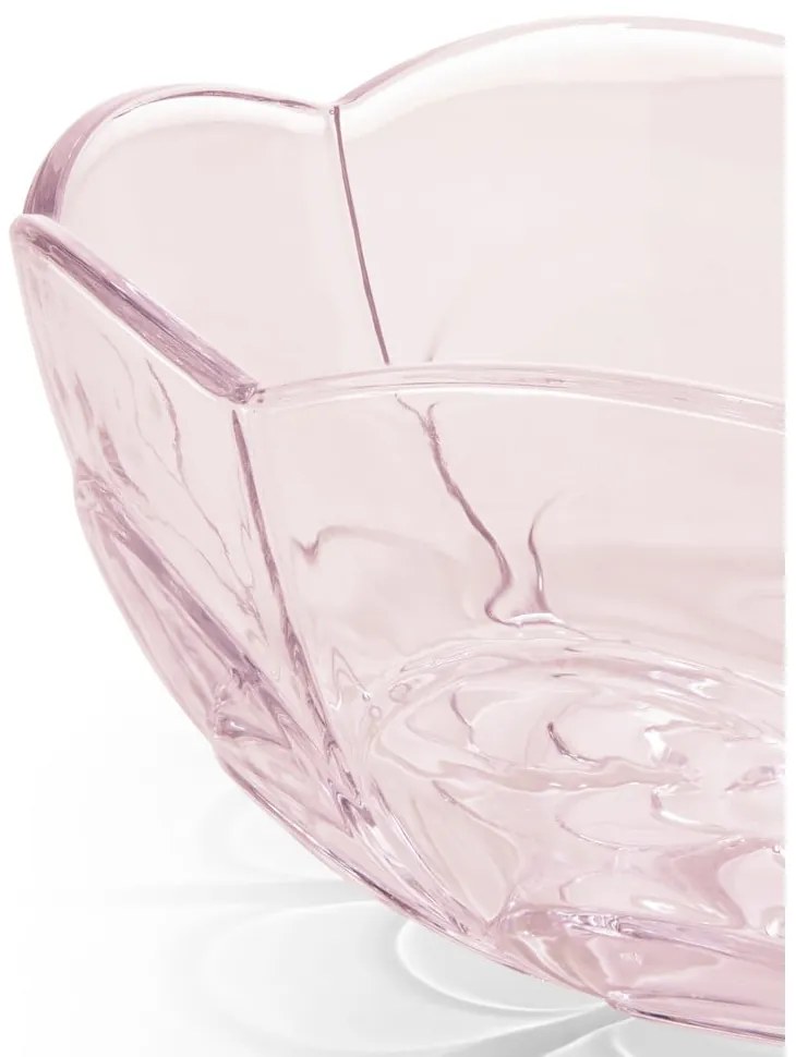 Svetloružová sklenená miska ø 23 cm Lily - Holmegaard