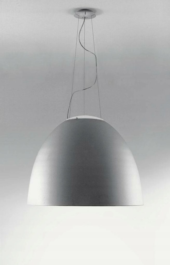 Artemide Nur 1618 halo 500W+500W šedé závesné svietidlo aluminium