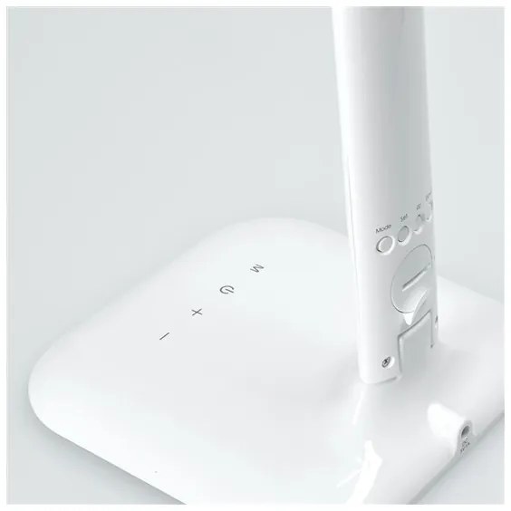 Solight WO43 - LED stolná lampa stmievateľná s displejom LED/6W/230V