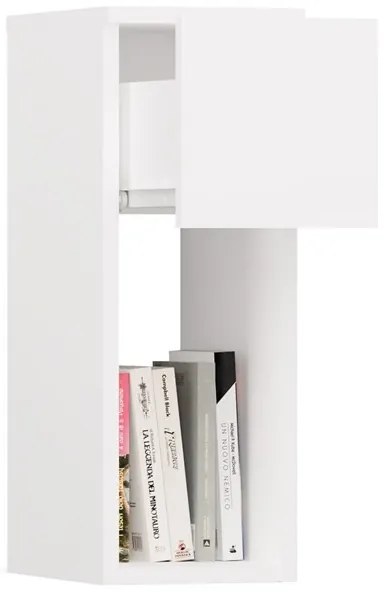 Noční stolek Galax 1S 20 cm bílý