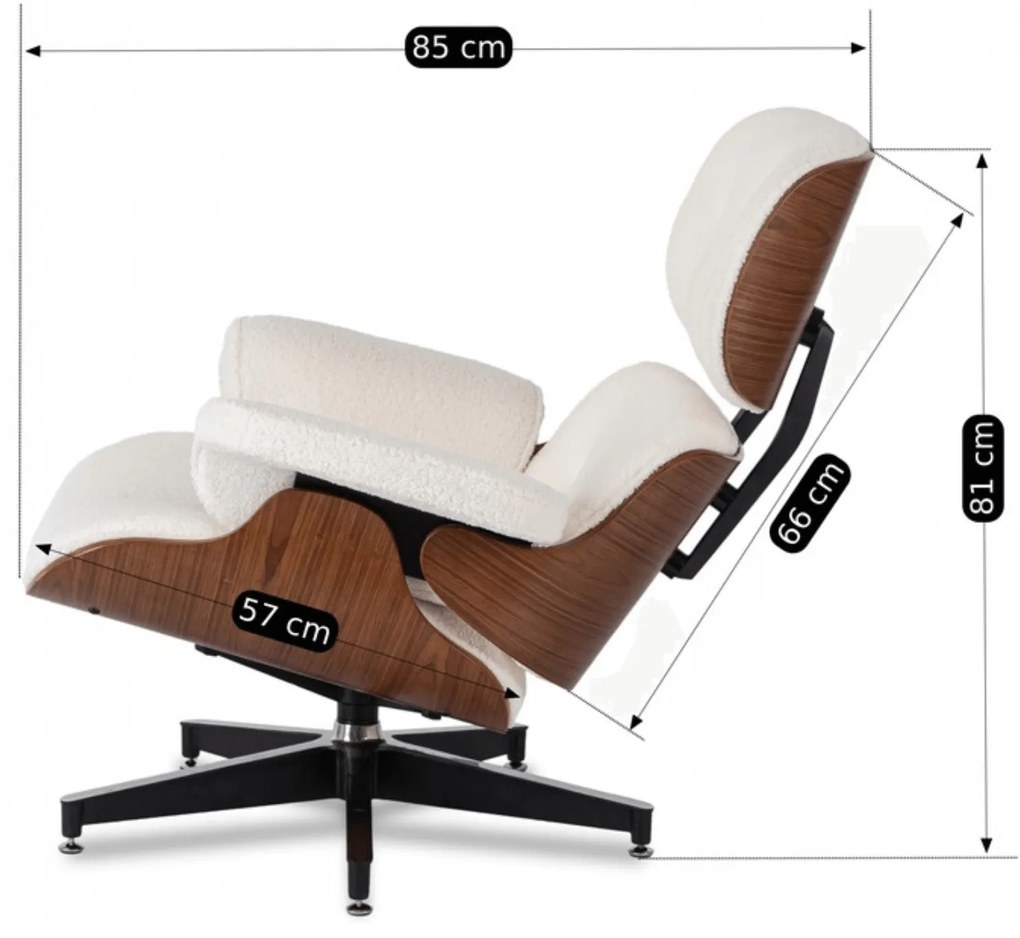 PROXIMA.store - Loftové otočné kreslo Palermo