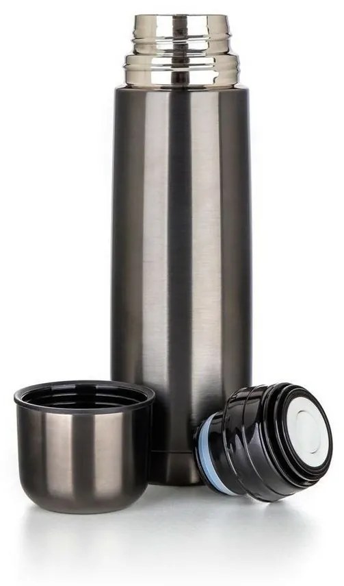 Banquet Termoska nehrdzavejúca AVANZA 0,5 l, metalická čierna, 0,5 l