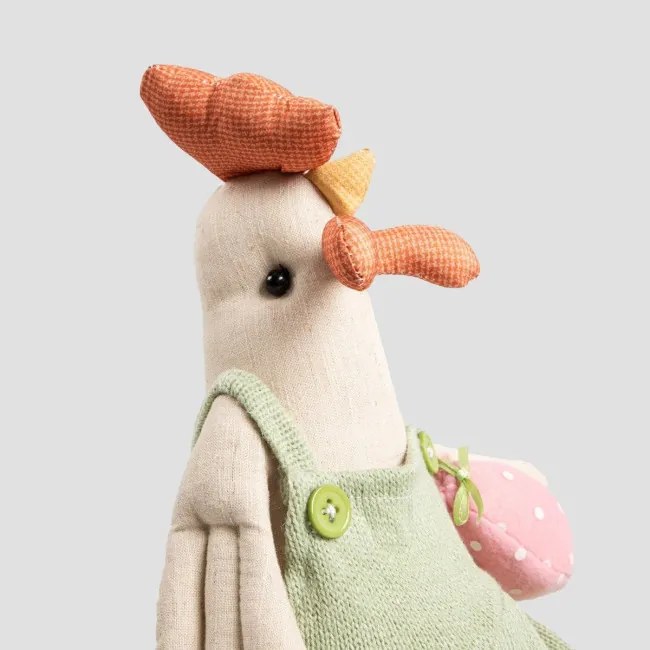 Dekoratívna figúrka CHICK v tvare sliepky 726378