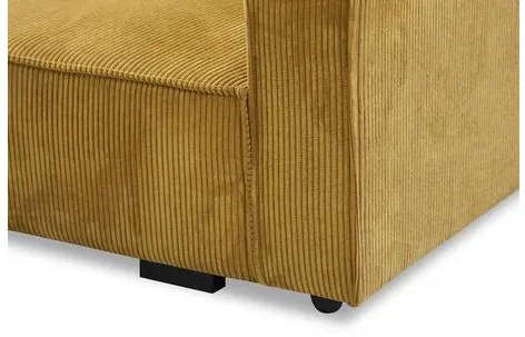 Rozkladacia pohovka Carivia Star IV (horčicová) (s úl. priestorom). Vlastná spoľahlivá doprava až k Vám domov. 1122010