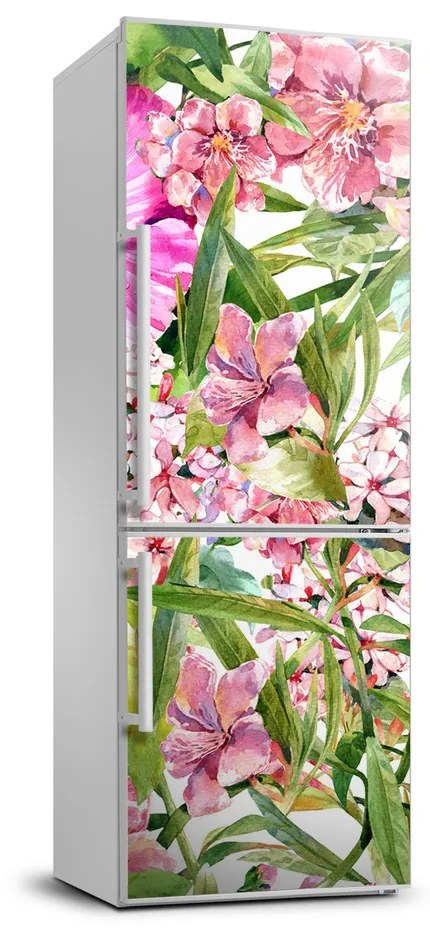 Fototapeta na chladničku Tropické kvety FridgeStick-70x190-f-120878549