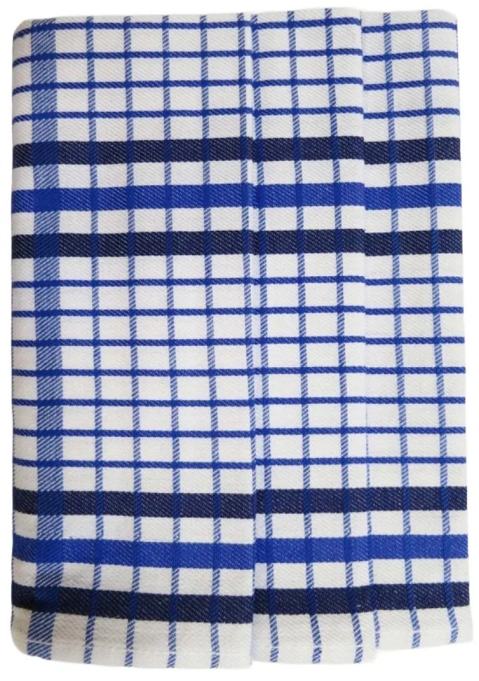 Polášek Károvaná utierka Egypt – 3 ks - č. 19 | Biela / červená