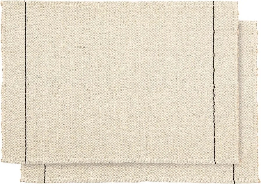 Prestieranie 2 ks s prímesou bavlny 35x50 cm Lunel – Kave Home